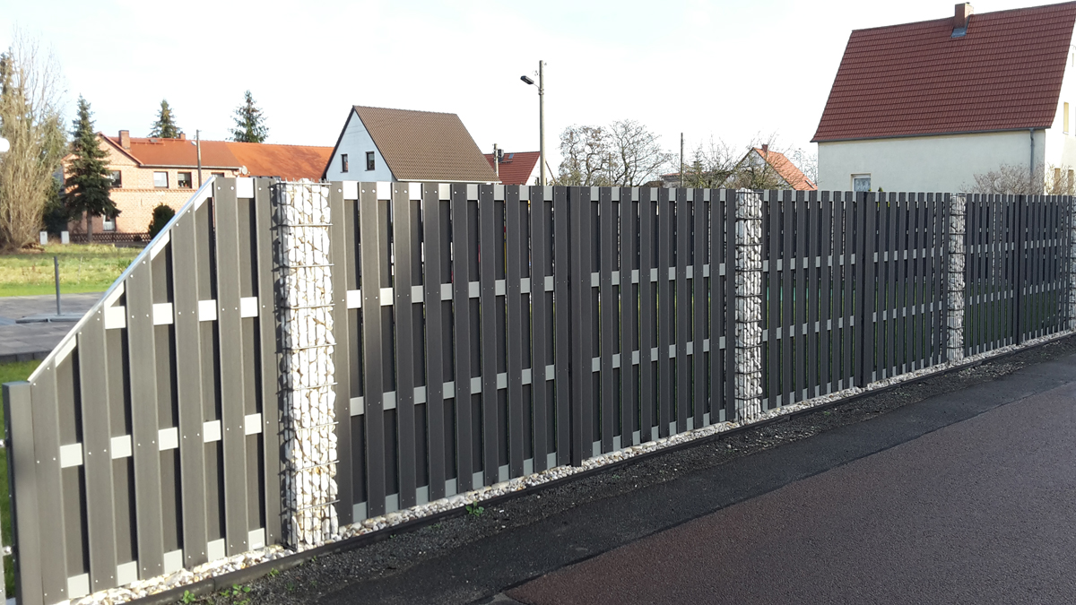 Sichtschutz WPC Sichtschutz Zaun