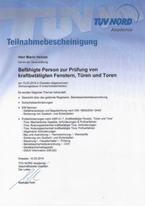 Zertifikat